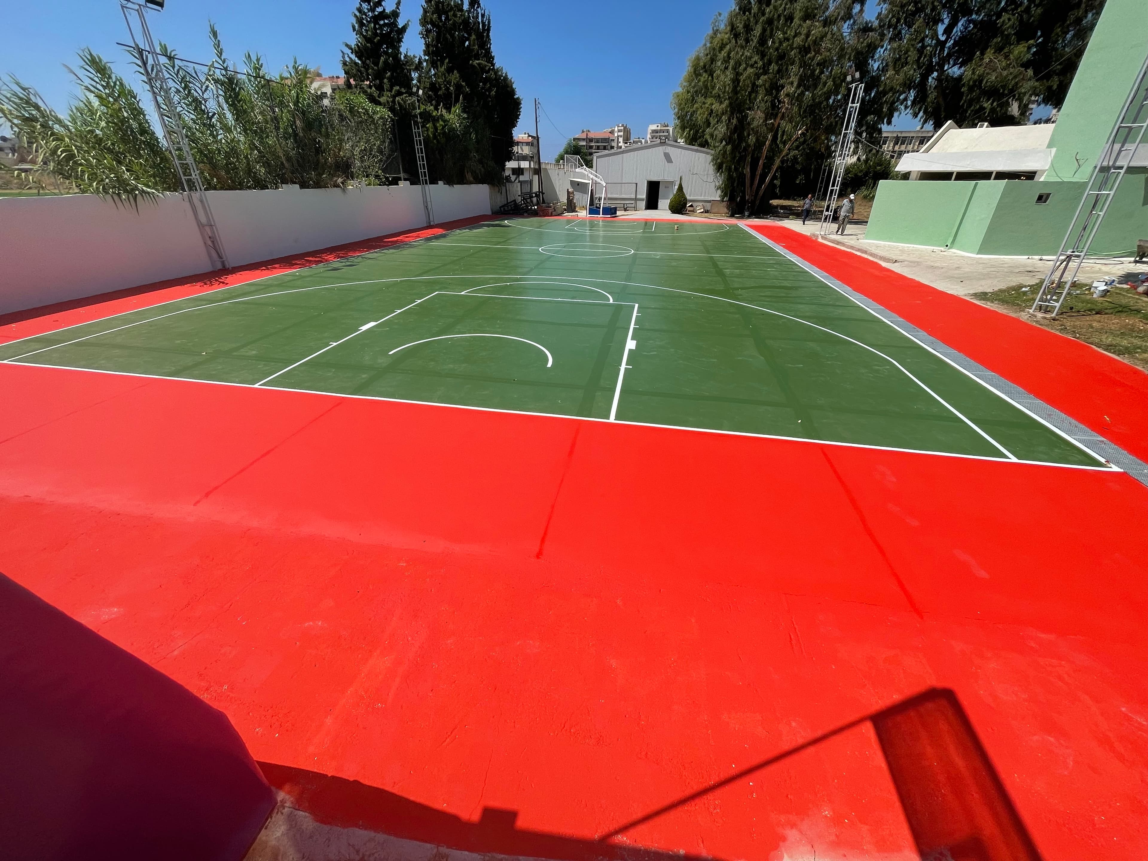 North Basketball Court Rehabilitation-PRP Program- North Lebanon